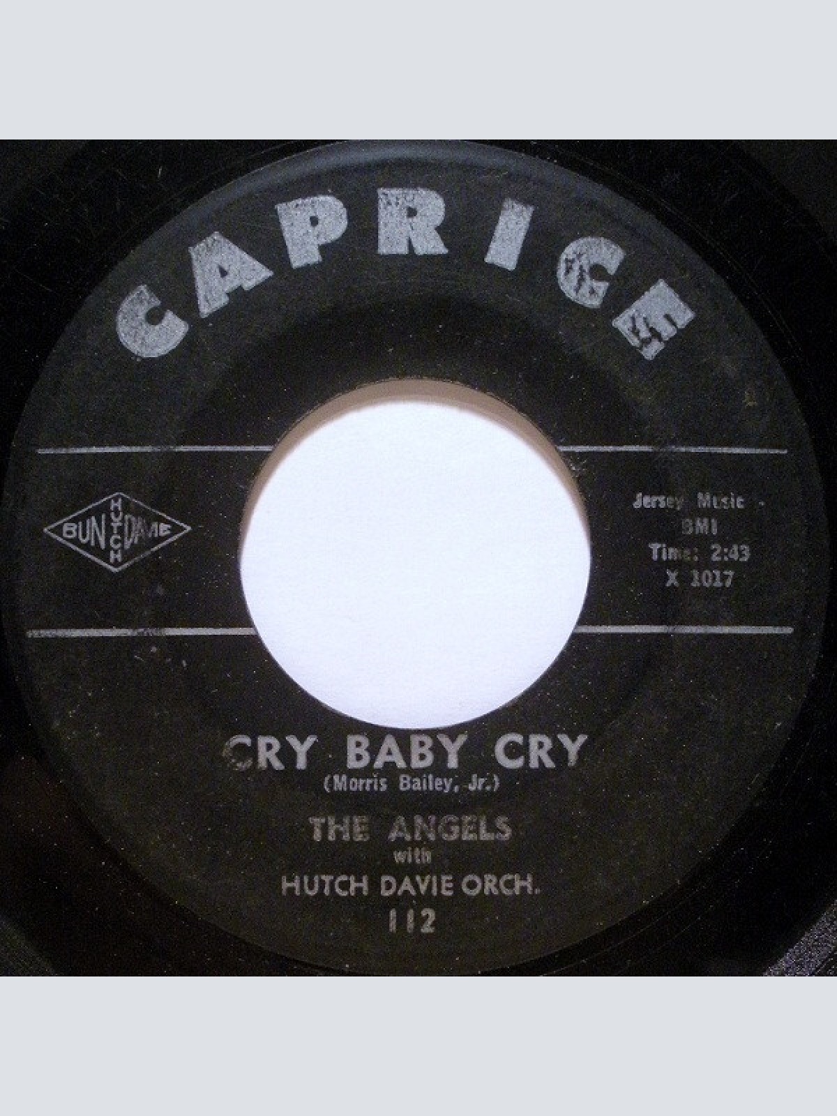 7", Single The Angels (3) - Cry Baby Cry