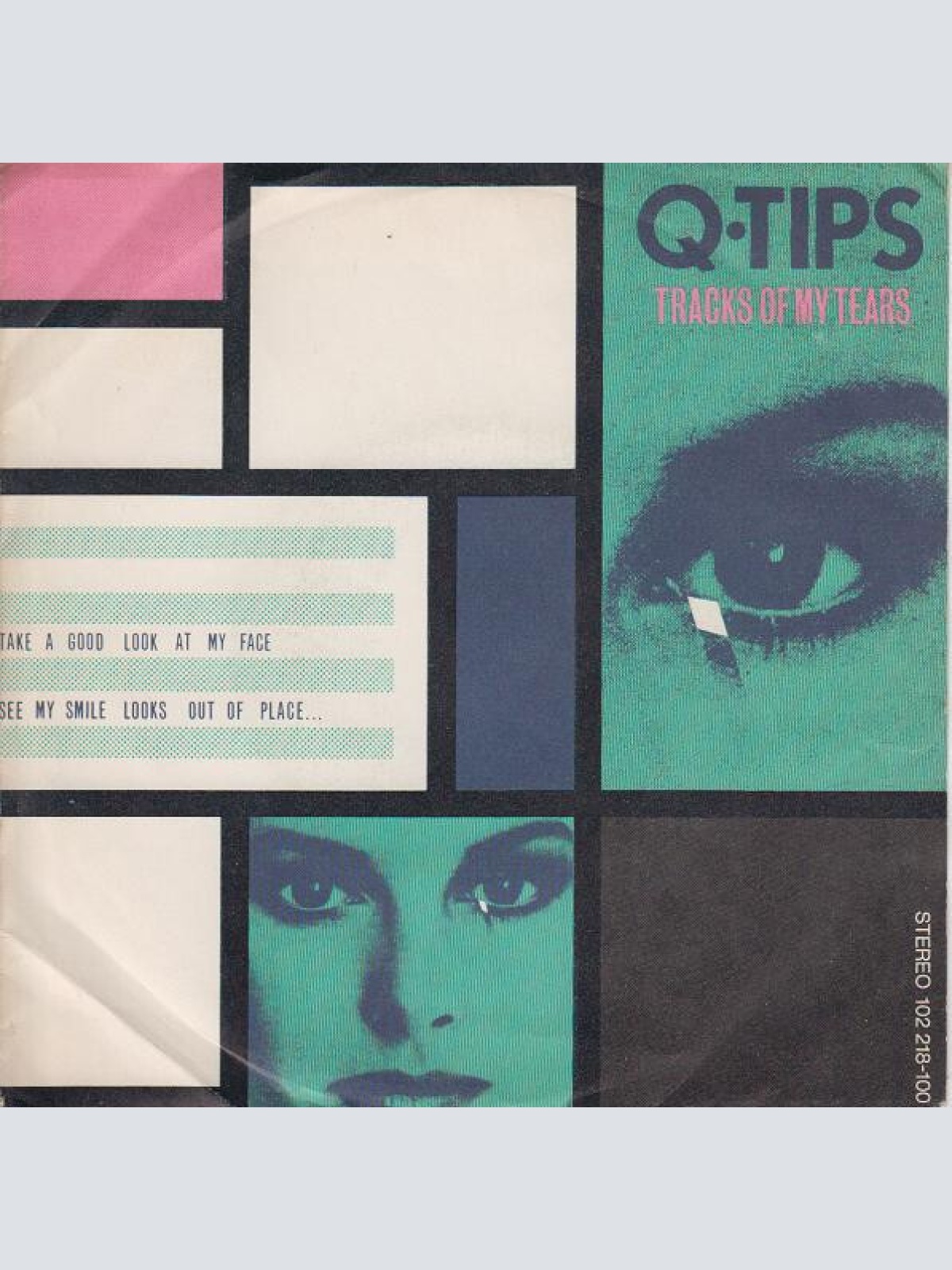 7", Single Q-Tips* - Tracks Of My Tears