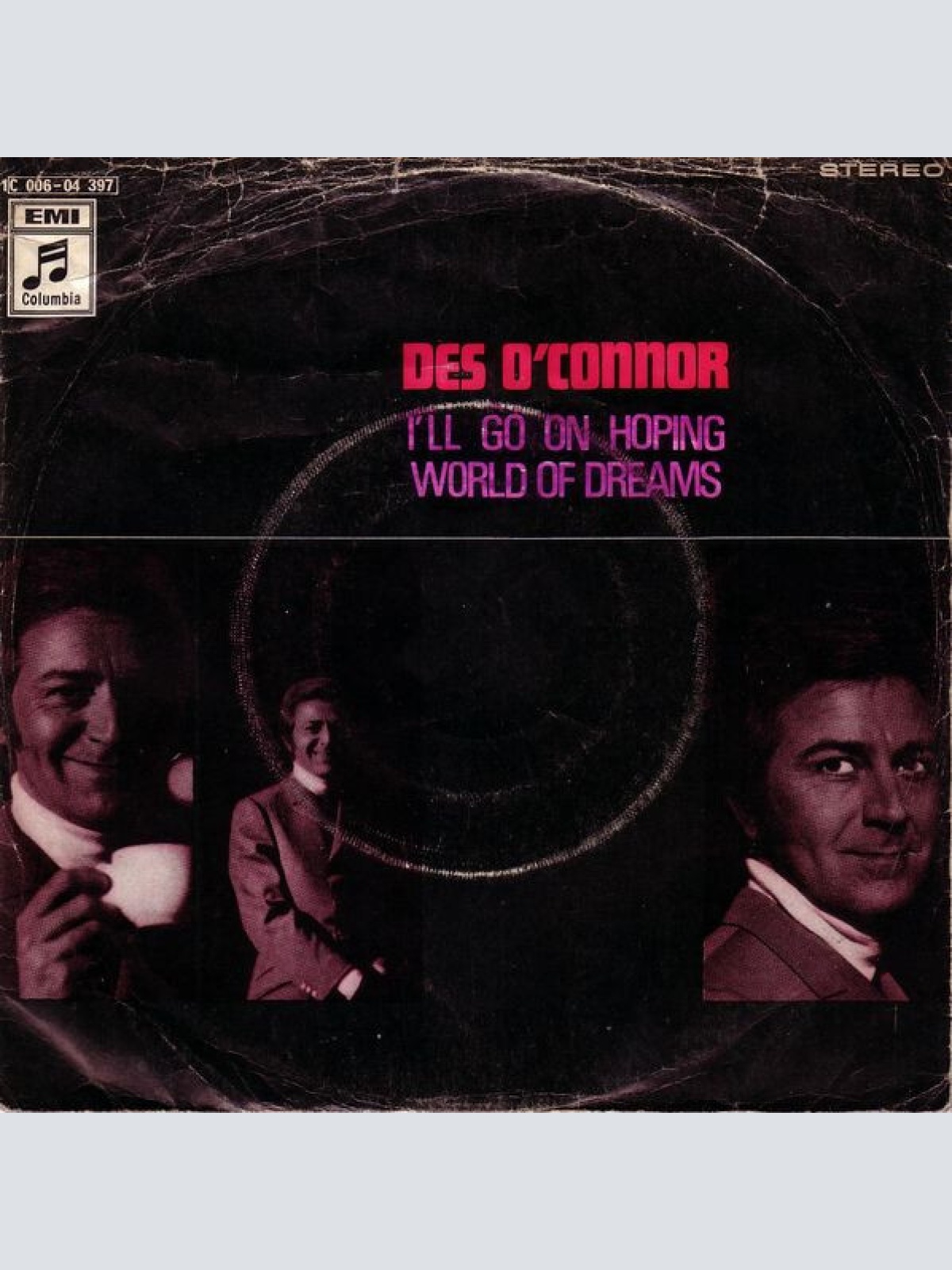 7" Des O'Connor - I'll Go On Hoping / World Of Dreams