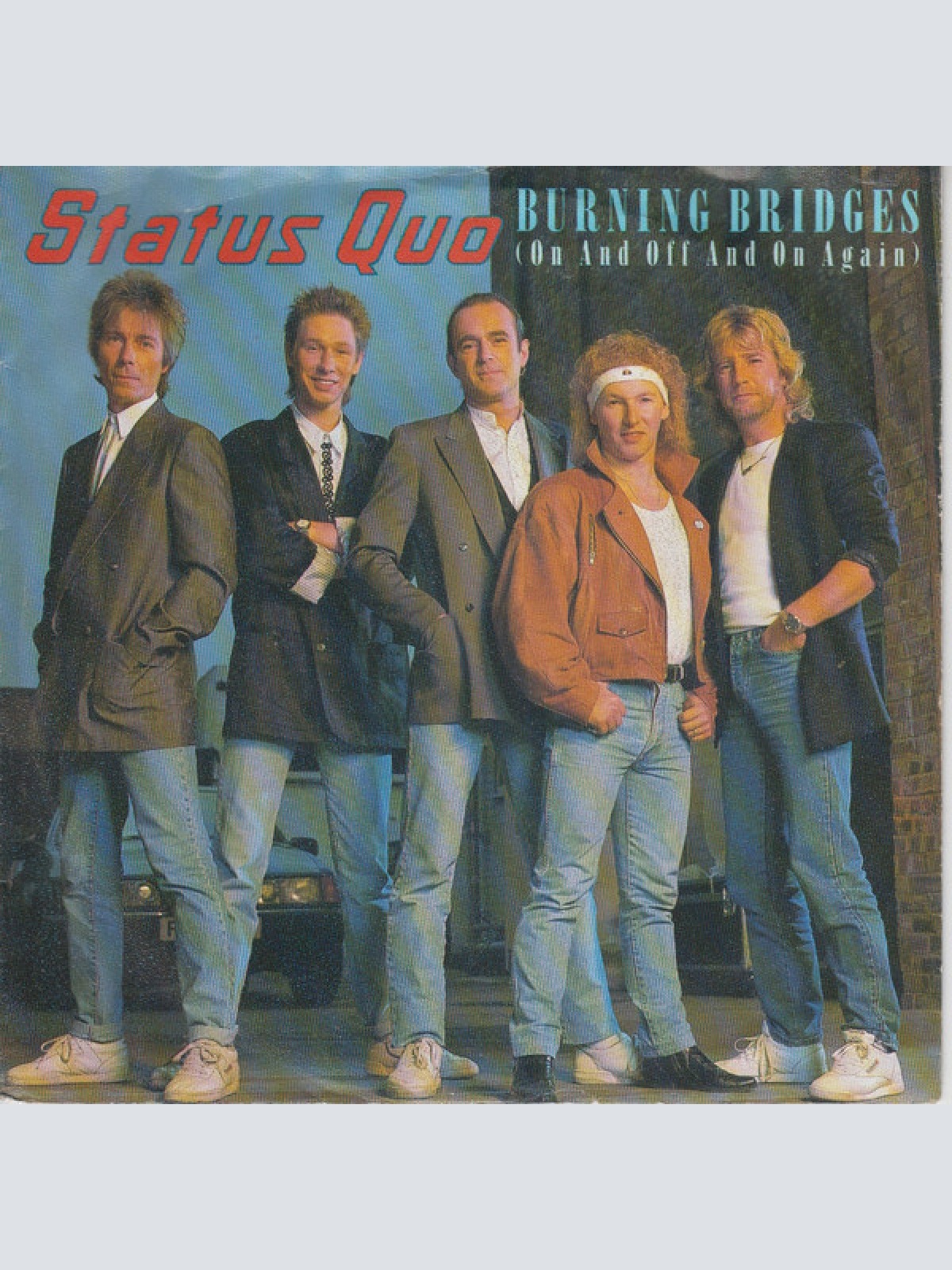 7", Single, Pap Status Quo - Burning Bridges (On And Off And On Again)