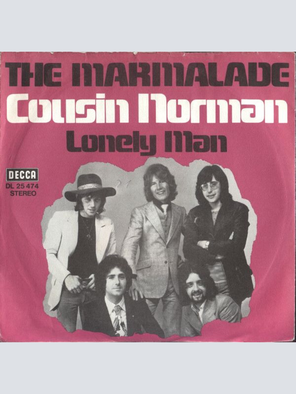 7", Single The Marmalade - Cousin Norman