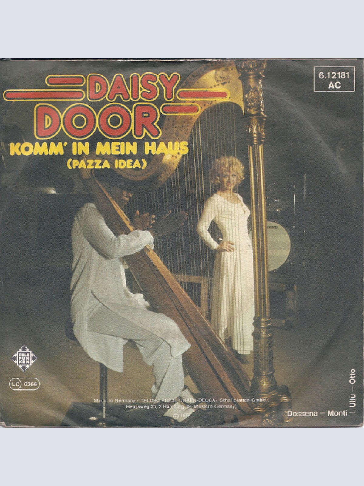 7", Single Daisy Door  /  Daisy Door Und Die 7. Division* - Komm' In Mein Hau...