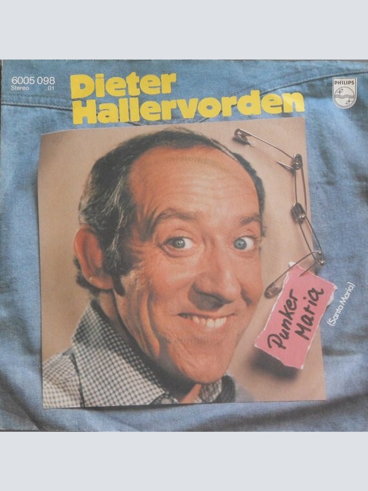 7", Single Dieter Hallervorden - Punker Maria (Santa Maria)