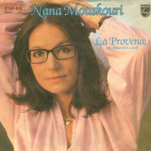 7", Single Nana Mouskouri - La Provence (Du Blühendes Land)