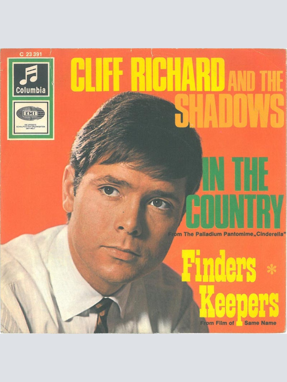 7", Single Cliff Richard And The Shadows* - In The Country