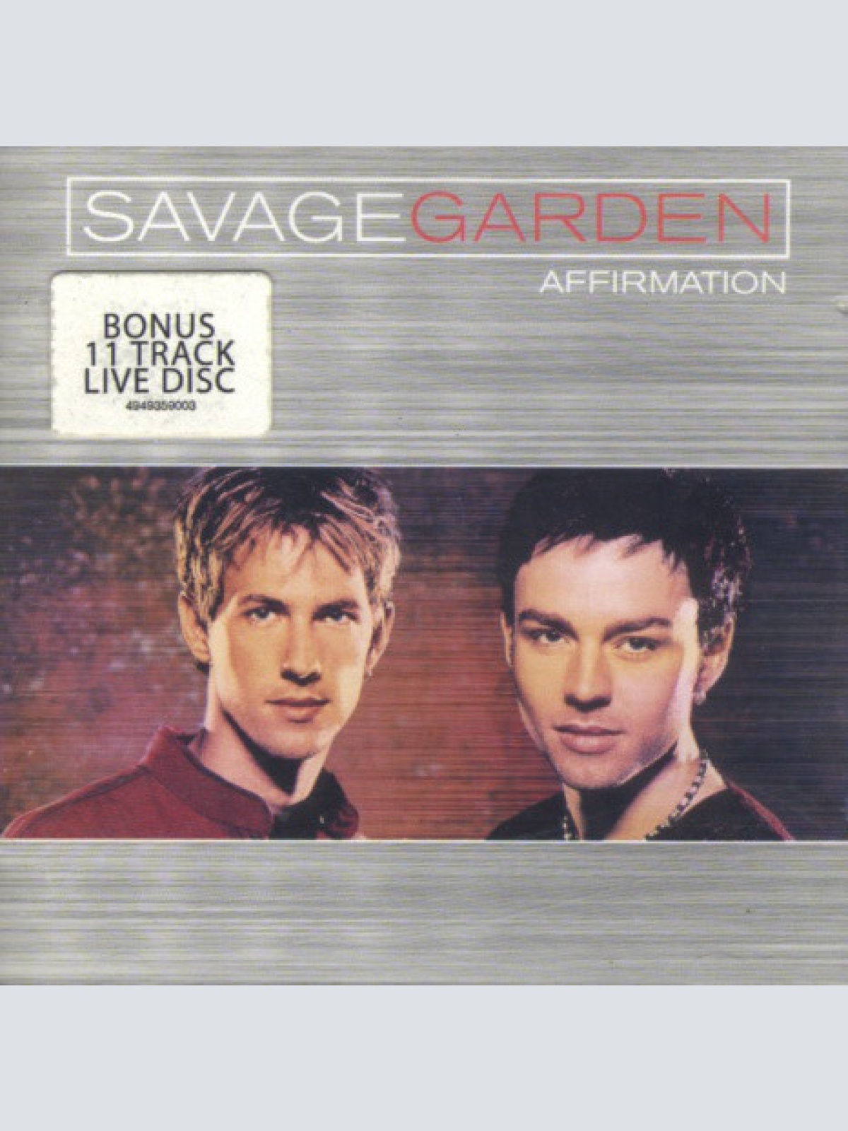2xCD, Album Savage Garden - Affirmation