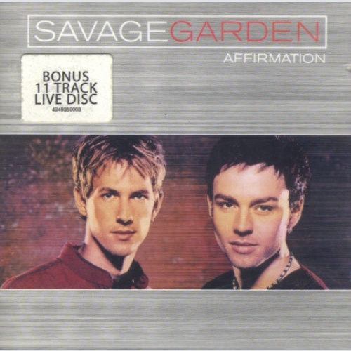 2xCD, Album Savage Garden - Affirmation