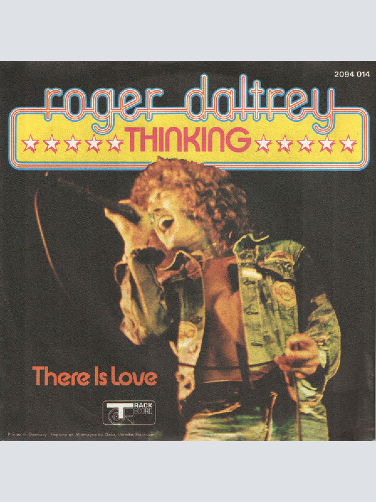 7", Single Roger Daltrey - Thinking