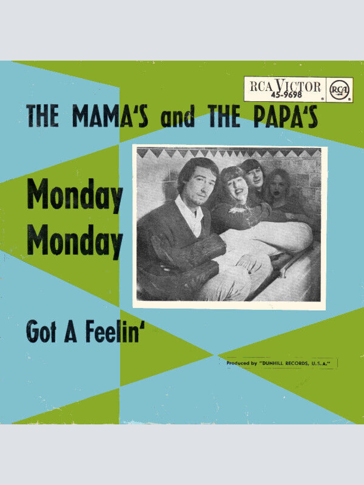 7", Single The Mama's And The Papa's* - Monday Monday