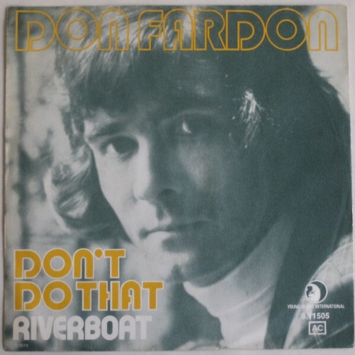 7", Single, Promo Don Fardon - Don't Do That