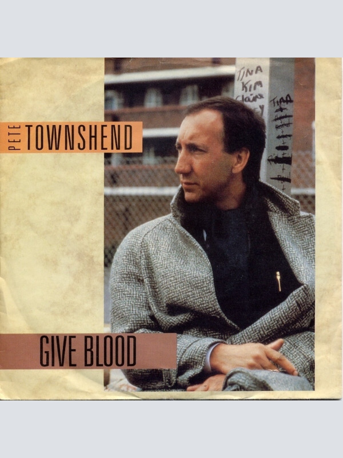 7", Single Pete Townshend - Give Blood