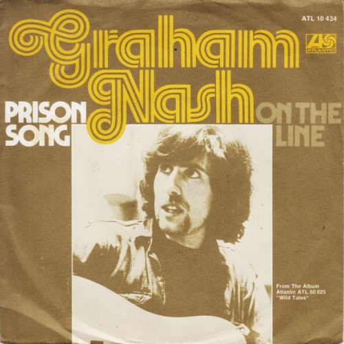 7", Promo Graham Nash - Prison Song