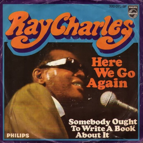 7", Single, Mono, Promo Ray Charles - Here We Go Again