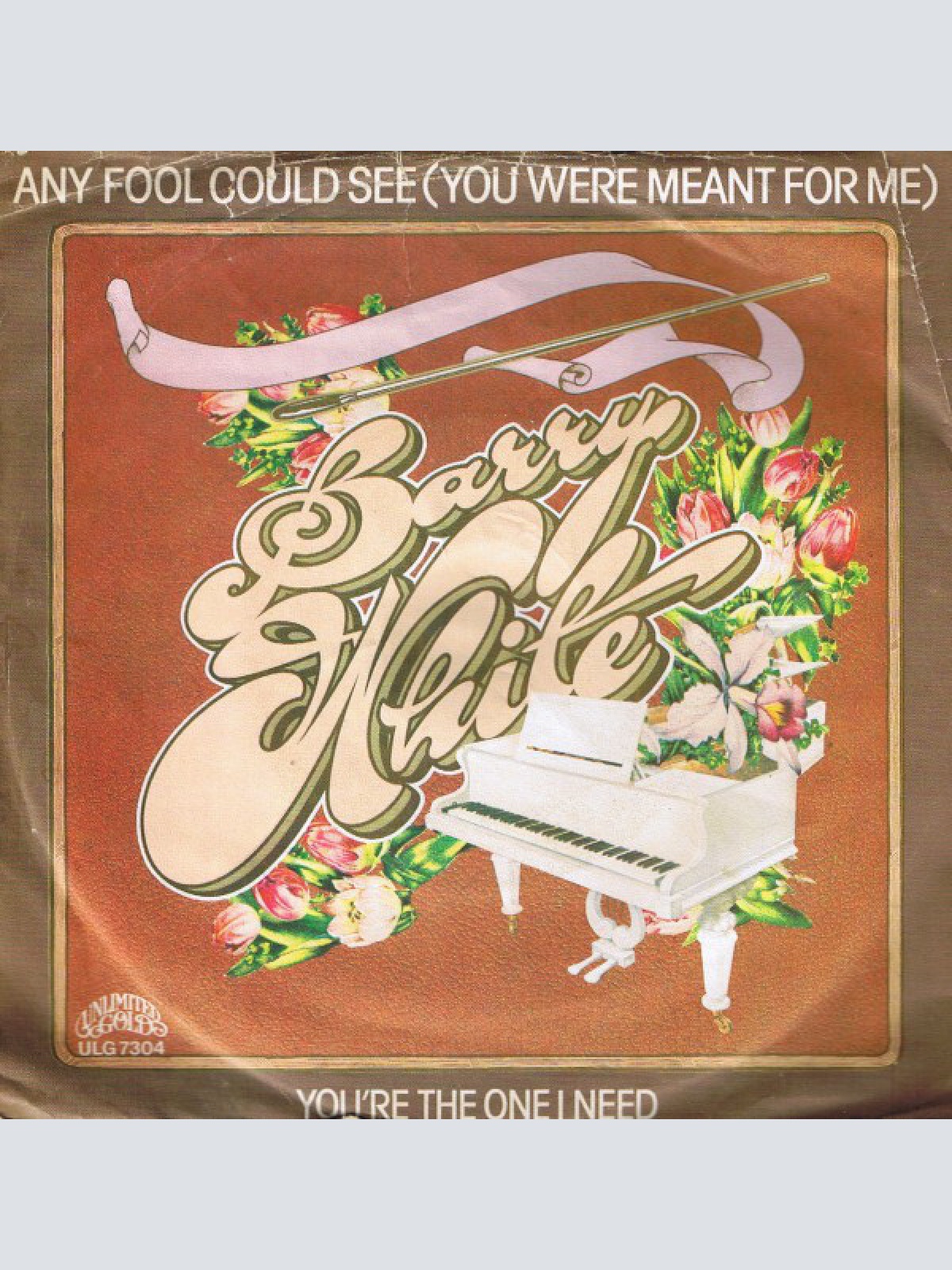 7", Single, Promo Barry White - Any Fool Could See (You Were Meant For Me)