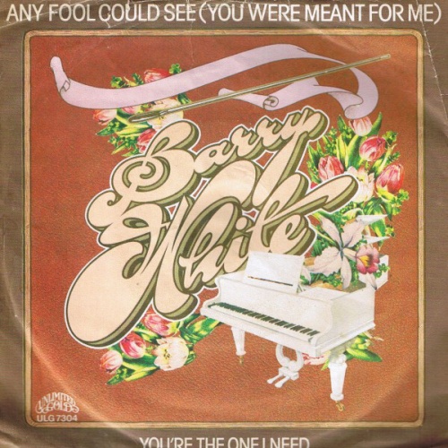 7", Single, Promo Barry White - Any Fool Could See (You Were Meant For Me)