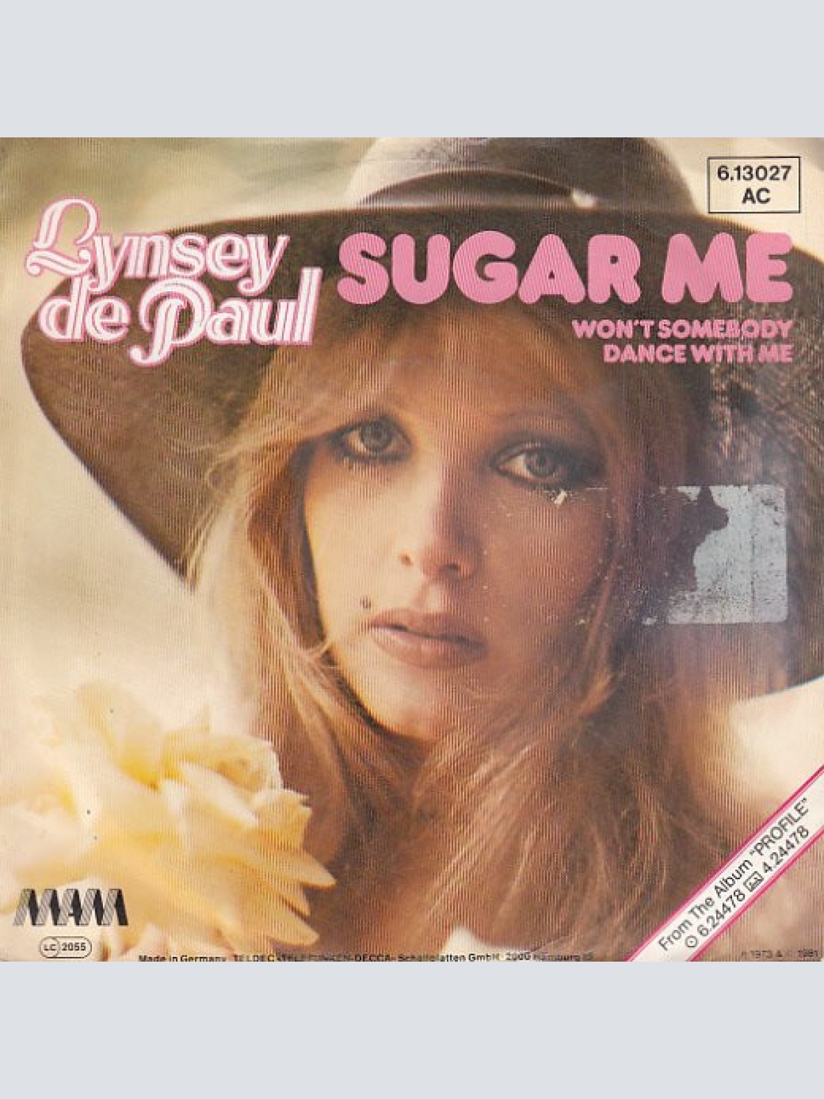 7", Single, Promo Lynsey De Paul - Sugar Me