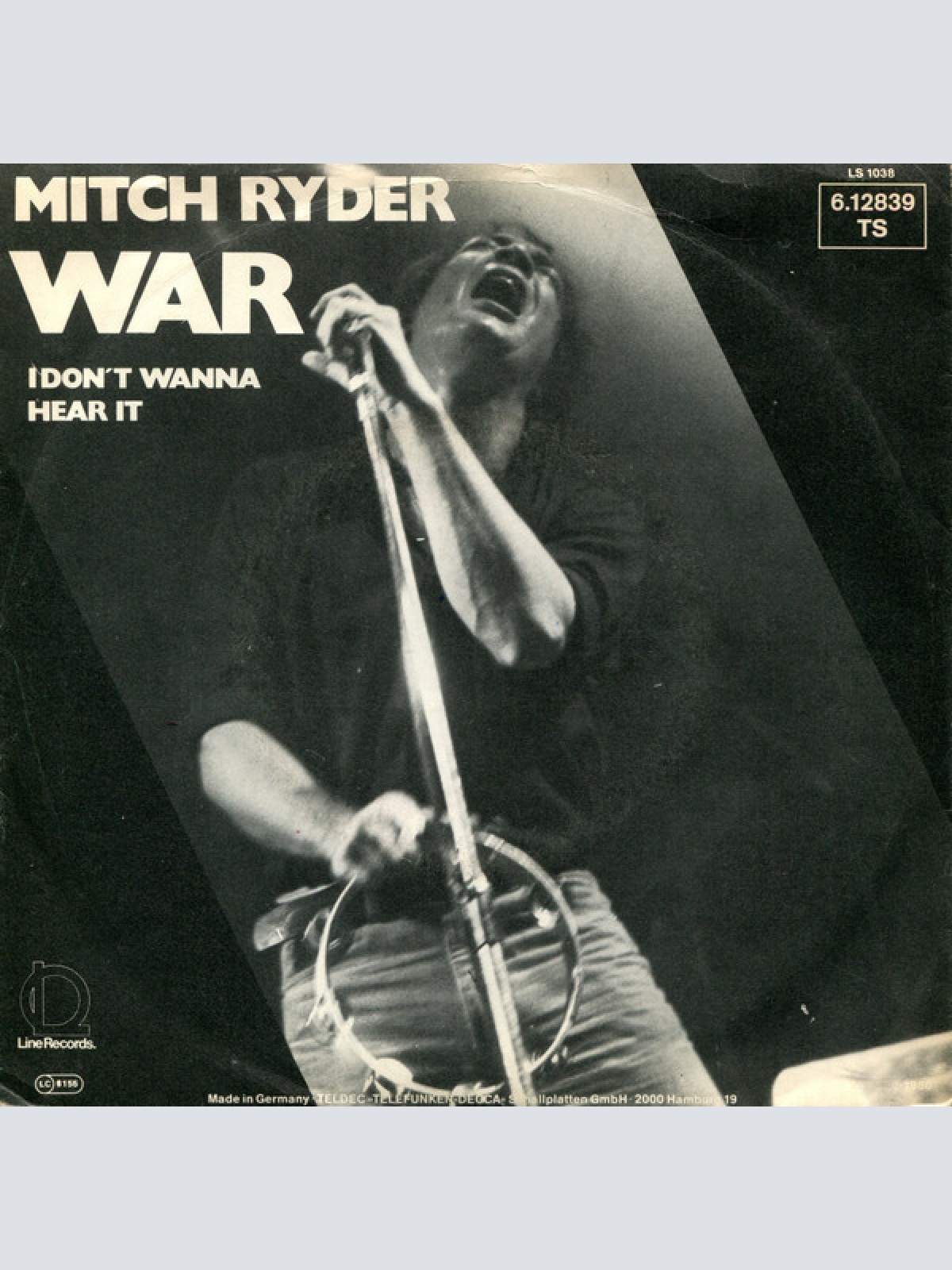 7", Single, Promo Mitch Ryder - War