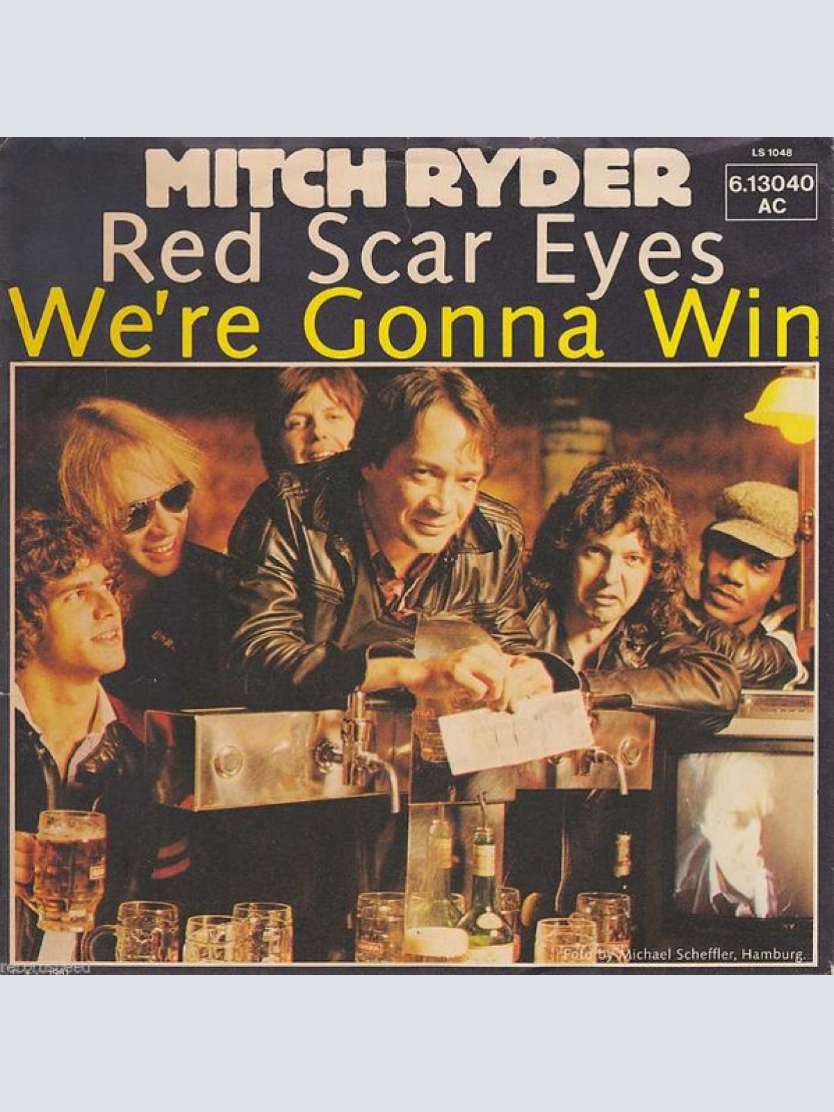 7", Single, Promo Mitch Ryder - Red Scar Eyes / We're Gonna Win