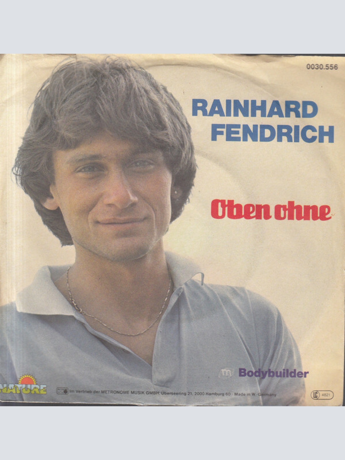 7", Single Rainhard Fendrich - Oben Ohne