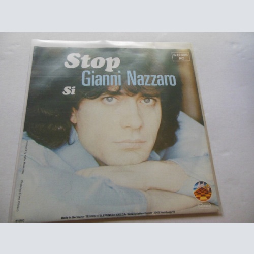 7", Promo Gianni Nazzaro - Stop