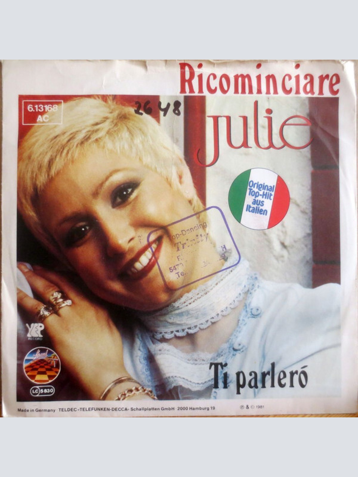 7", Single, Promo Julie (7) - Ricominciar