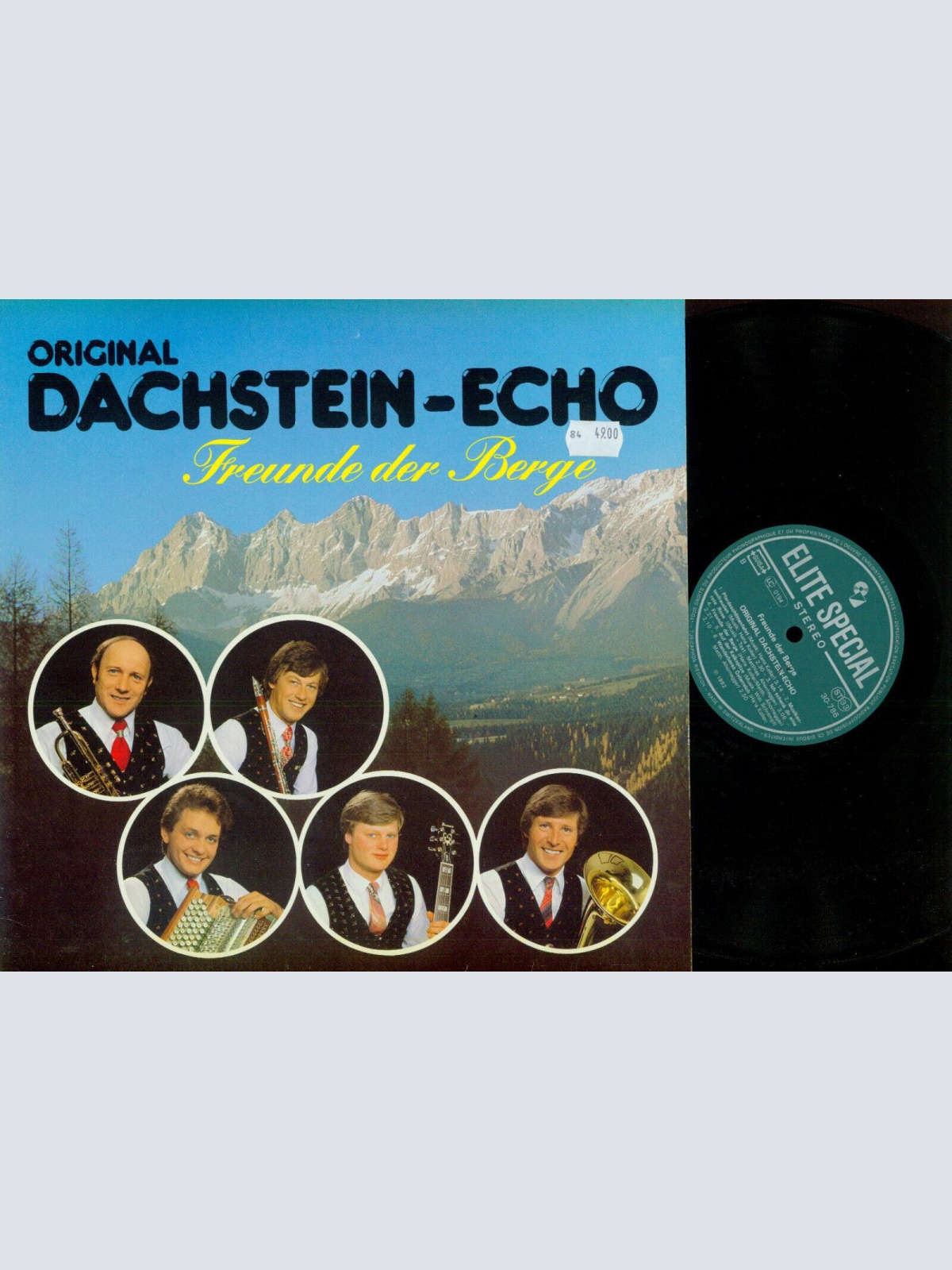 LP-- Original Dachstein Echo Freunde der Berge