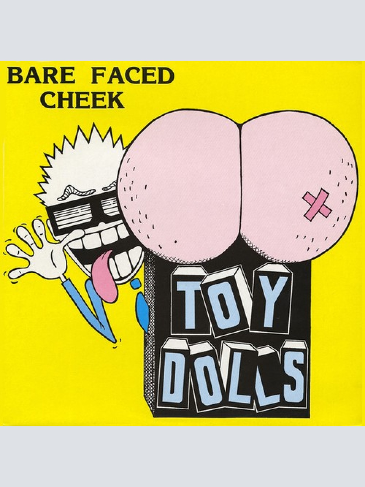 LP, Album Toy Dolls - Bare Faced Cheek