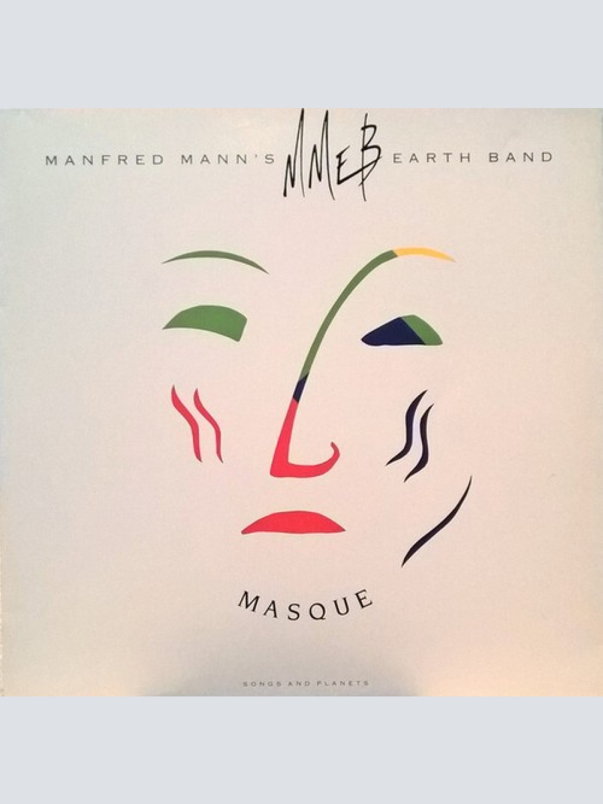 LP, Album Manfred Mann's Earth Band - Masque (Songs And Planets)