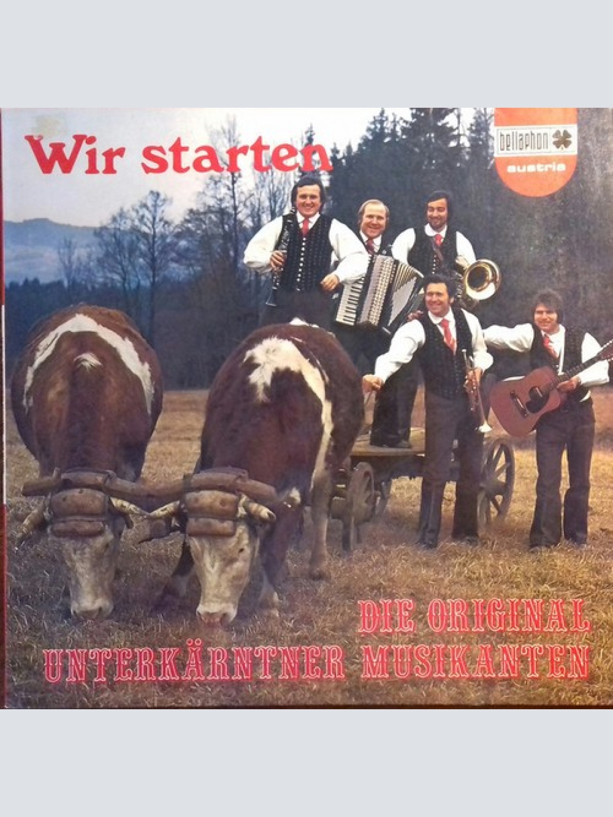 LP, Album Die Original Unterkärntner Musikanten* - Wir Starten