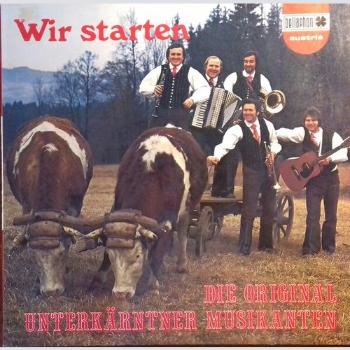 LP, Album Die Original Unterkärntner Musikanten* - Wir Starten