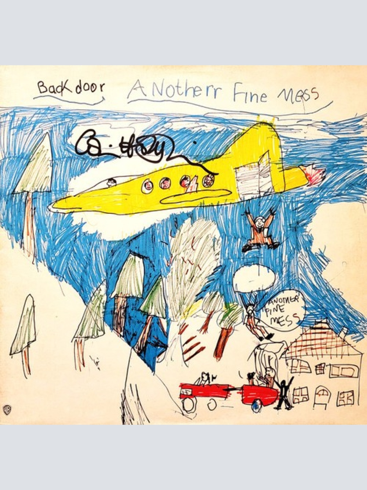 LP, Promo Back Door - Another Fine Mess