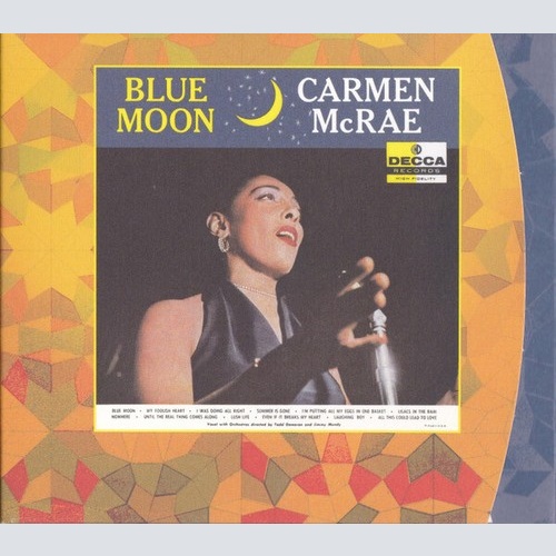 CD, Album, RE, RM, 24  Carmen McRae - Blue Moon