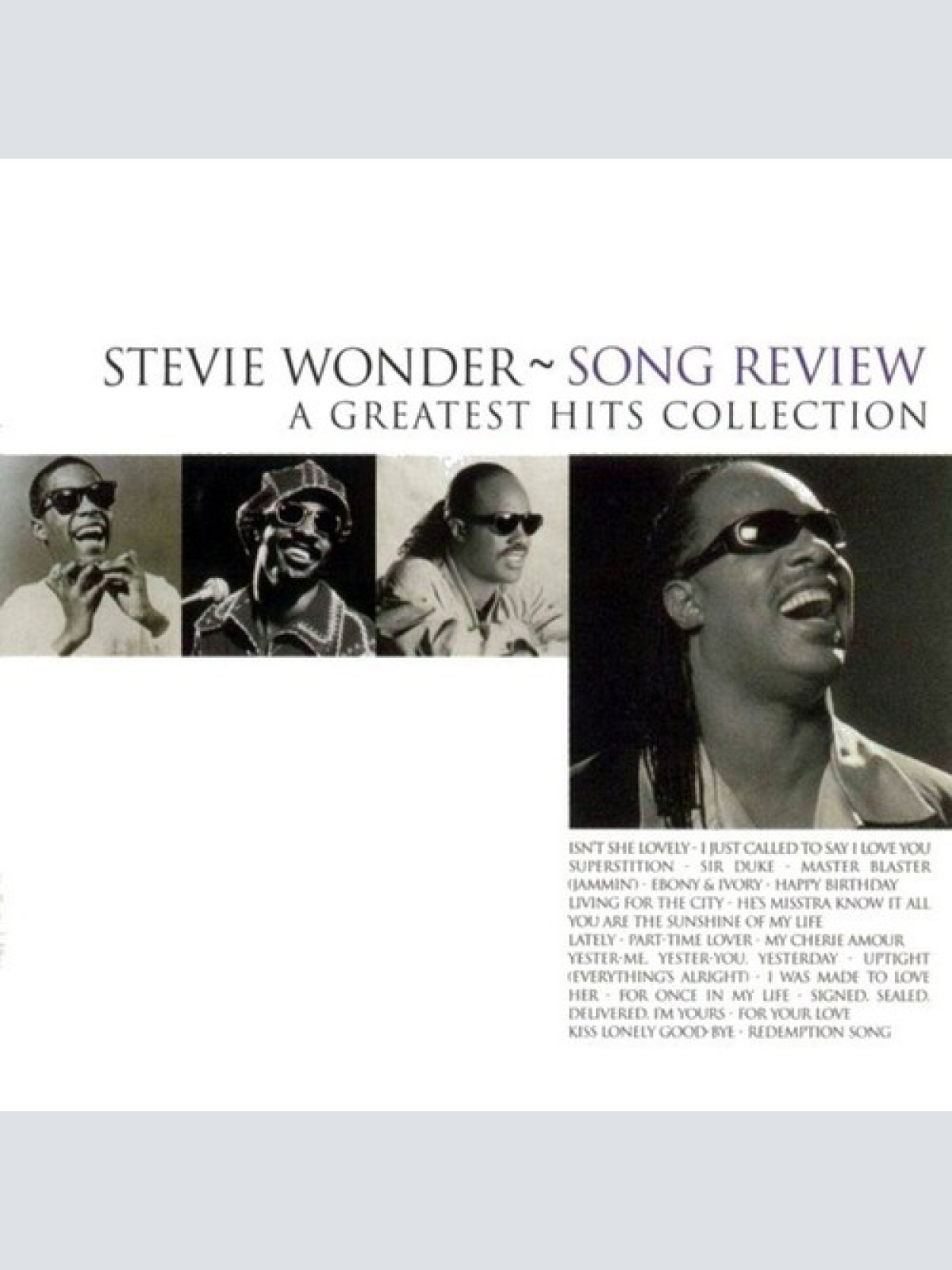 CD, Comp Stevie Wonder - Song Review - A Greatest Hits Collection