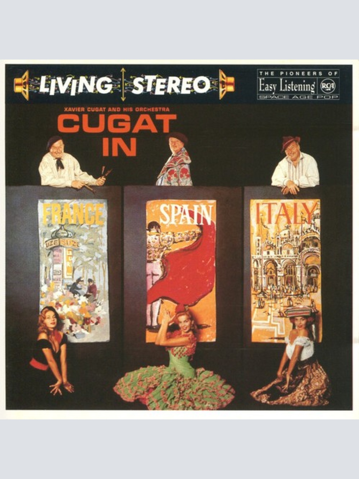 CD, Album, RE Xavier Cugat And His Orchestra - Cugat In France, Spain & Italy