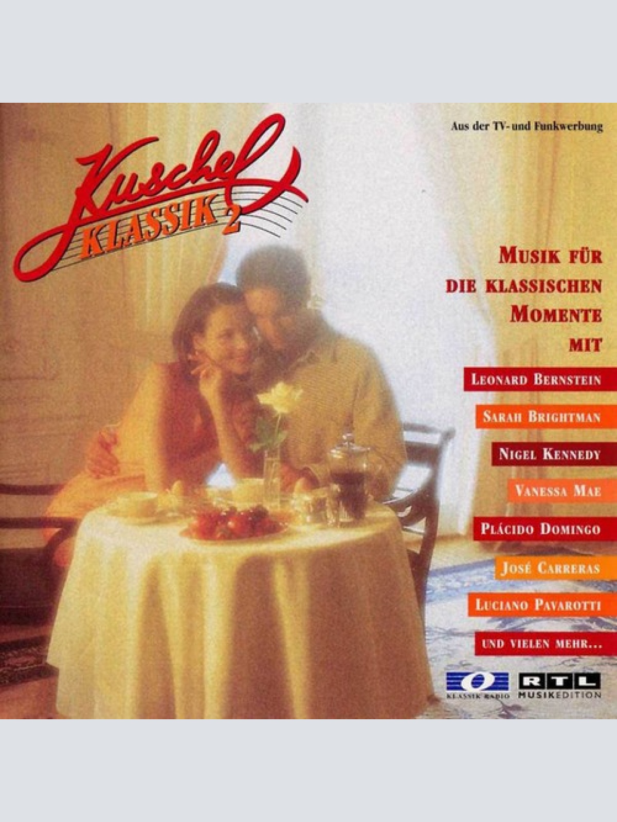 2xCD, Comp Various - KuschelKlassik 2 (Musik Für Die Klassischen Momente)