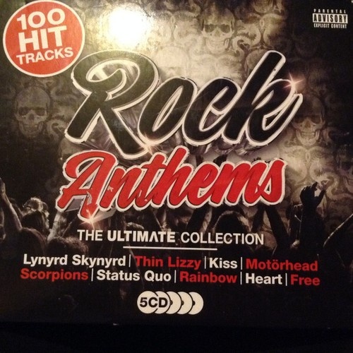 5xCD, Comp Various - Rock Anthems (The Ultimate Collection)