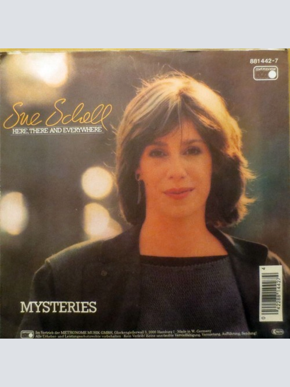 7", Single Sue Schell - Here, There And Everywhere