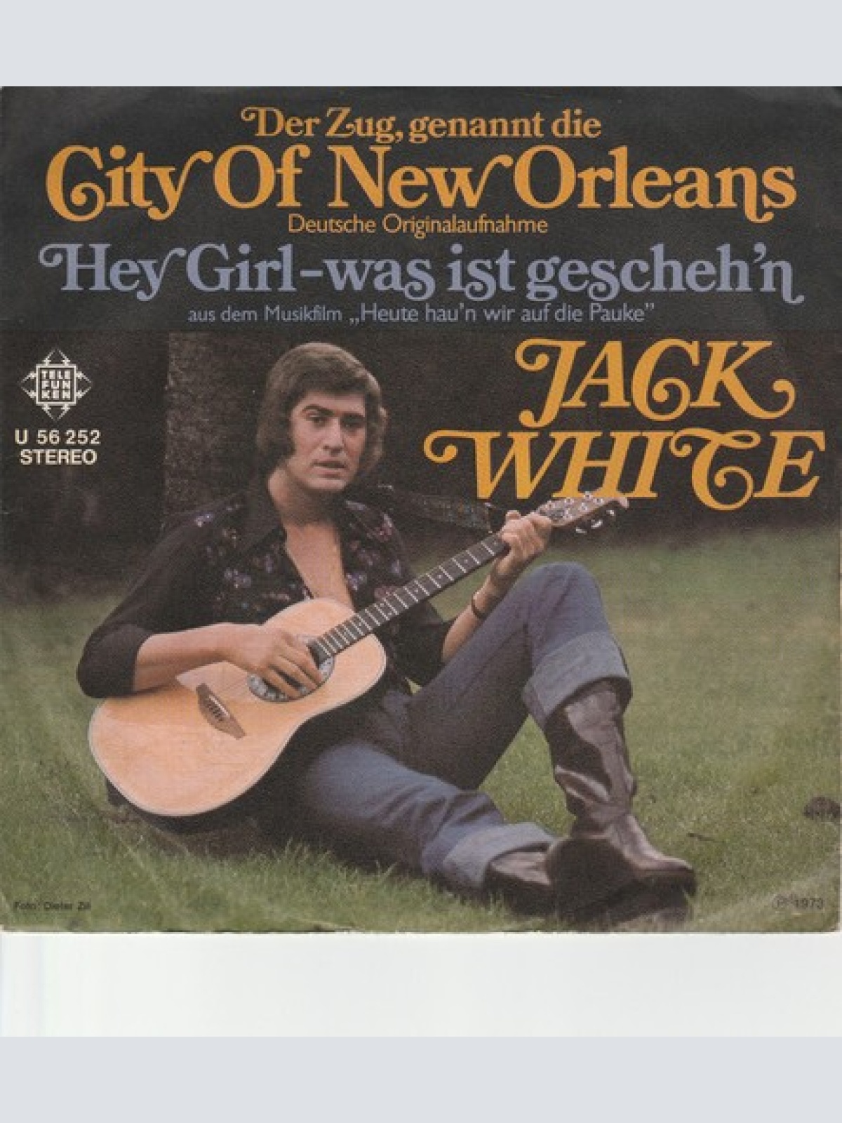 7", Single, Promo Jack White - Der Zug, Genannt Die "City Of New Orleans"