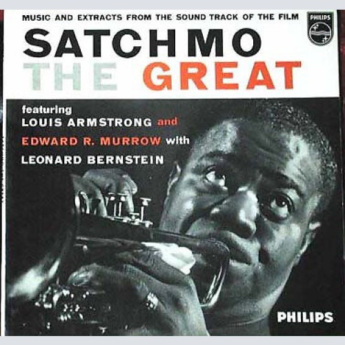 LP, Album Louis Armstrong and Edward R. Murrow With Leonard Bernstein - Satch...