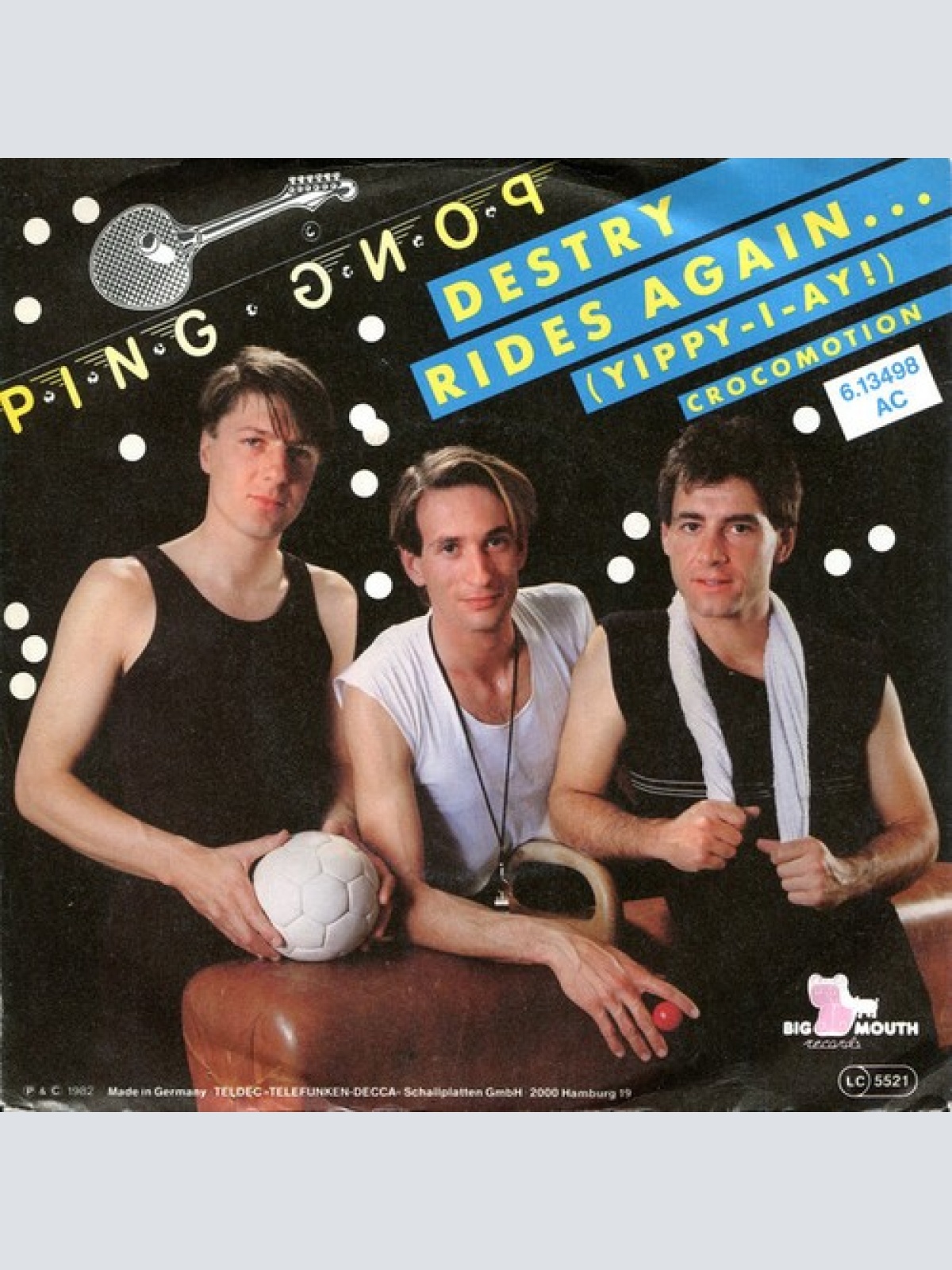 7", Single, Promo Ping Pong - Destry Rides Again (Yippy-I-Ay !)