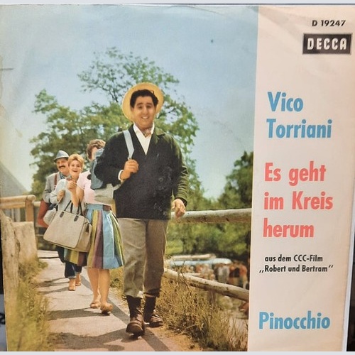 7", Promo Vico Torriani - Es Geht Im Kreis Herum