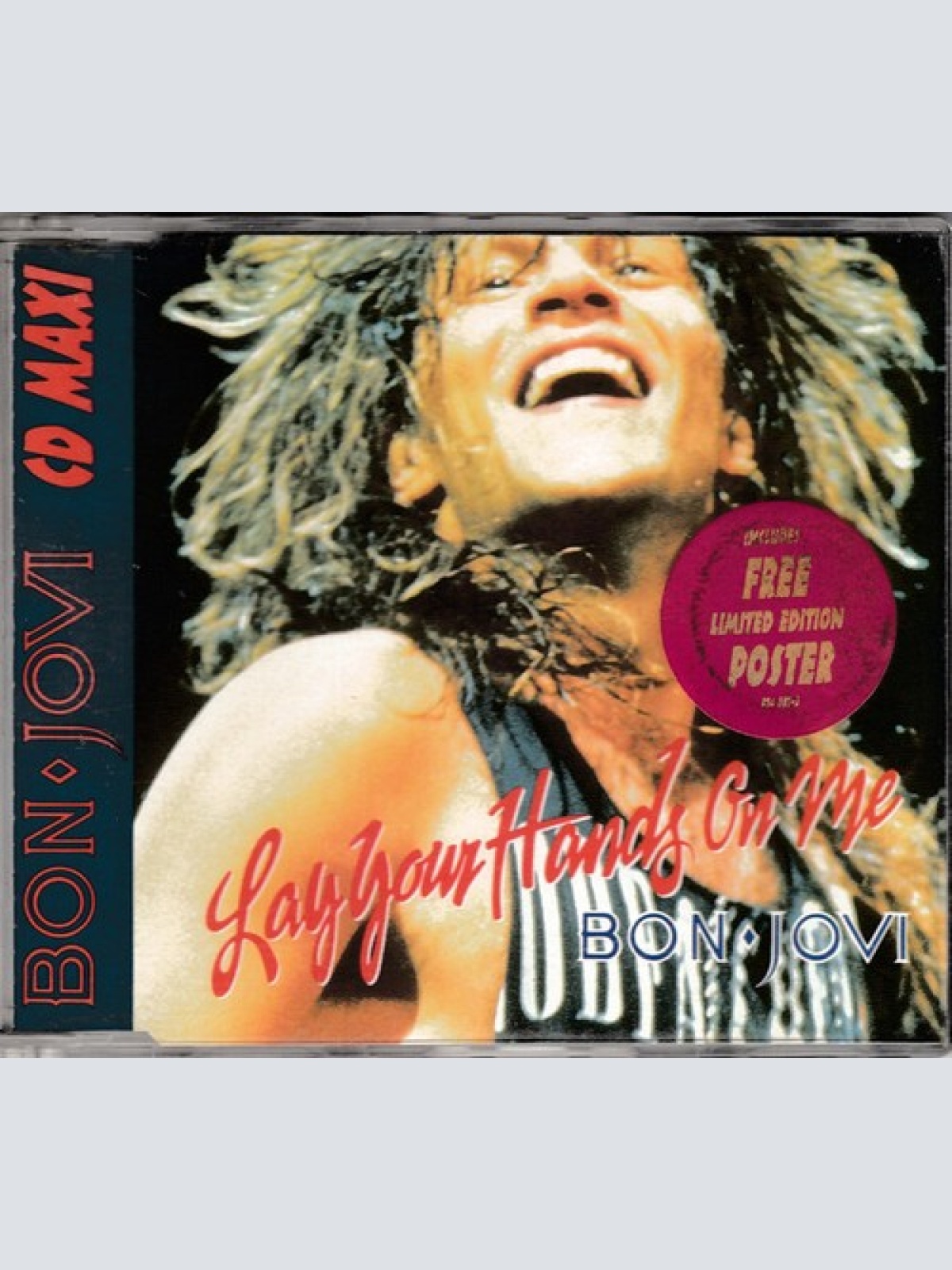 CD, Maxi Bon Jovi - Lay Your Hands On Me