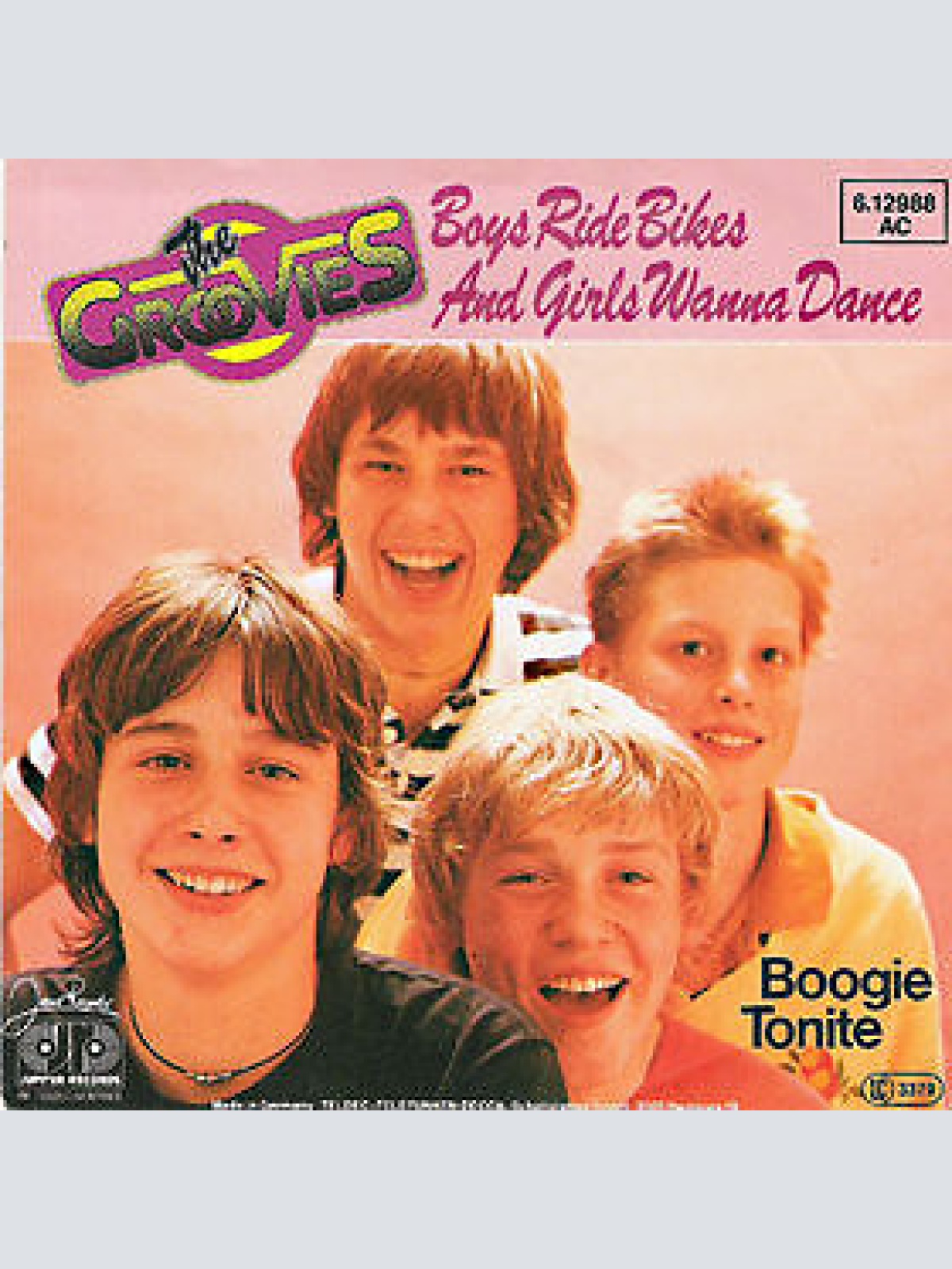7", Single, Promo The Groovies - Boys Ride Bikes And Girls Wanna Dance