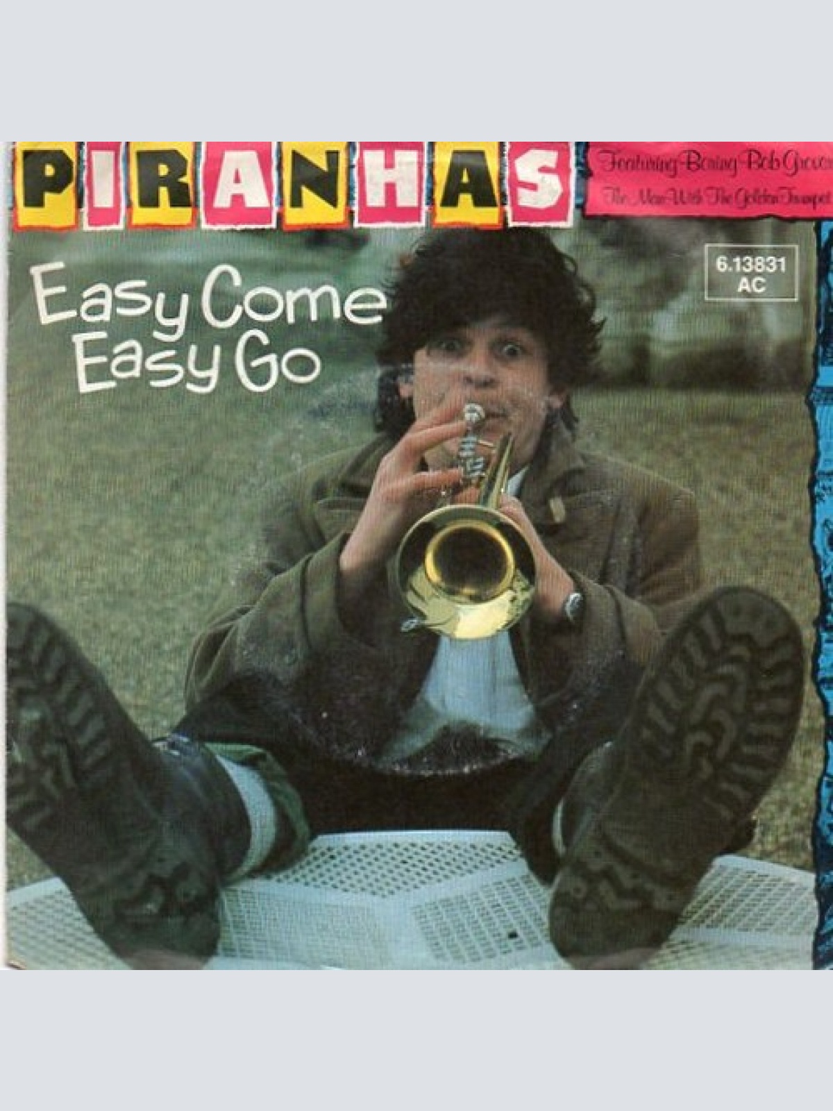 7", Promo The Piranhas Featuring Boring Bob Grover (The Man With The Golden T...