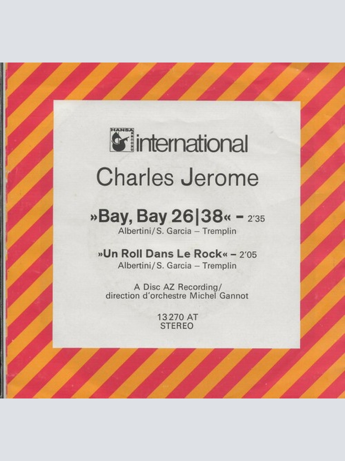 7", Single, Promo C. Jérôme - Baby Boy
