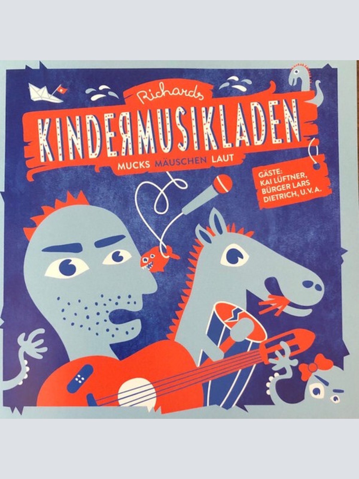 CD, Album Richards Kindermusikladen - Mucksmäuschenlaut
