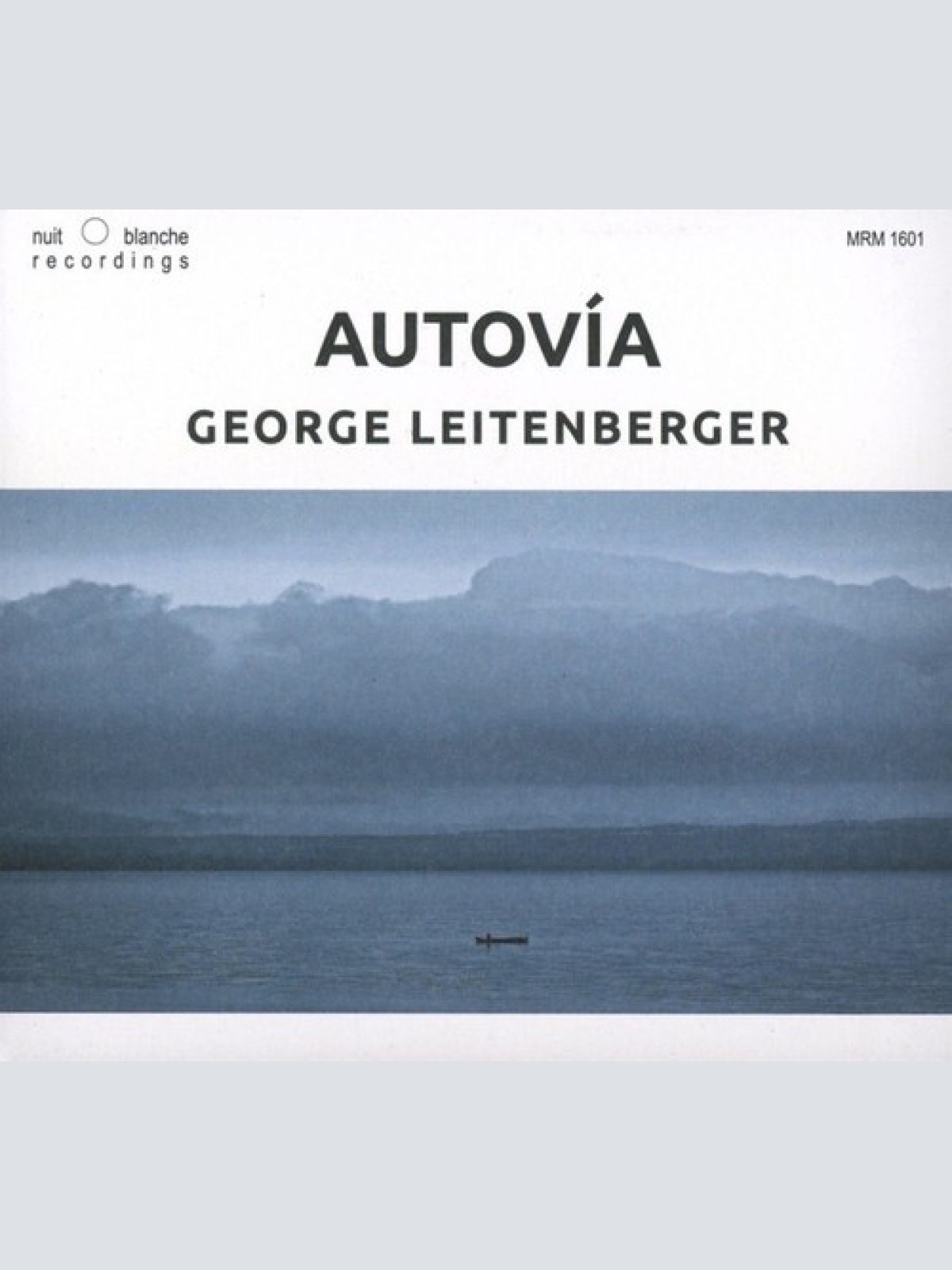 CD, Album George Leitenberger - Autovía