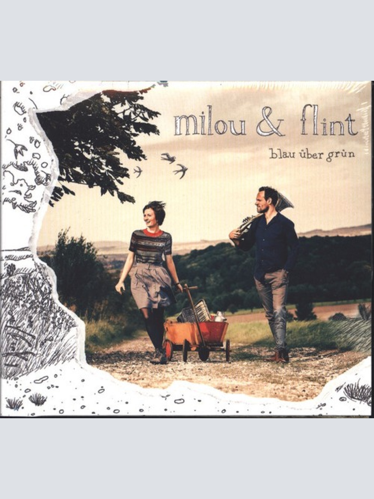 CD, Album Milou & Flint - Blau Über Grün