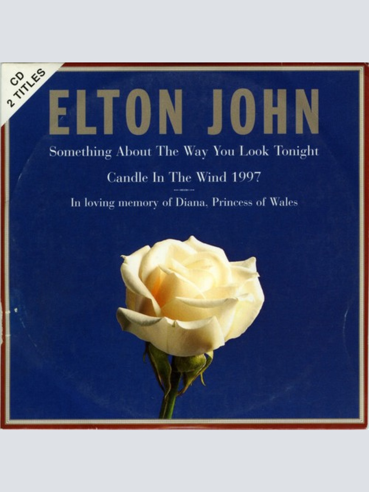 CD, Single, Car Elton John - Something About The Way You Look Tonight / Candl...