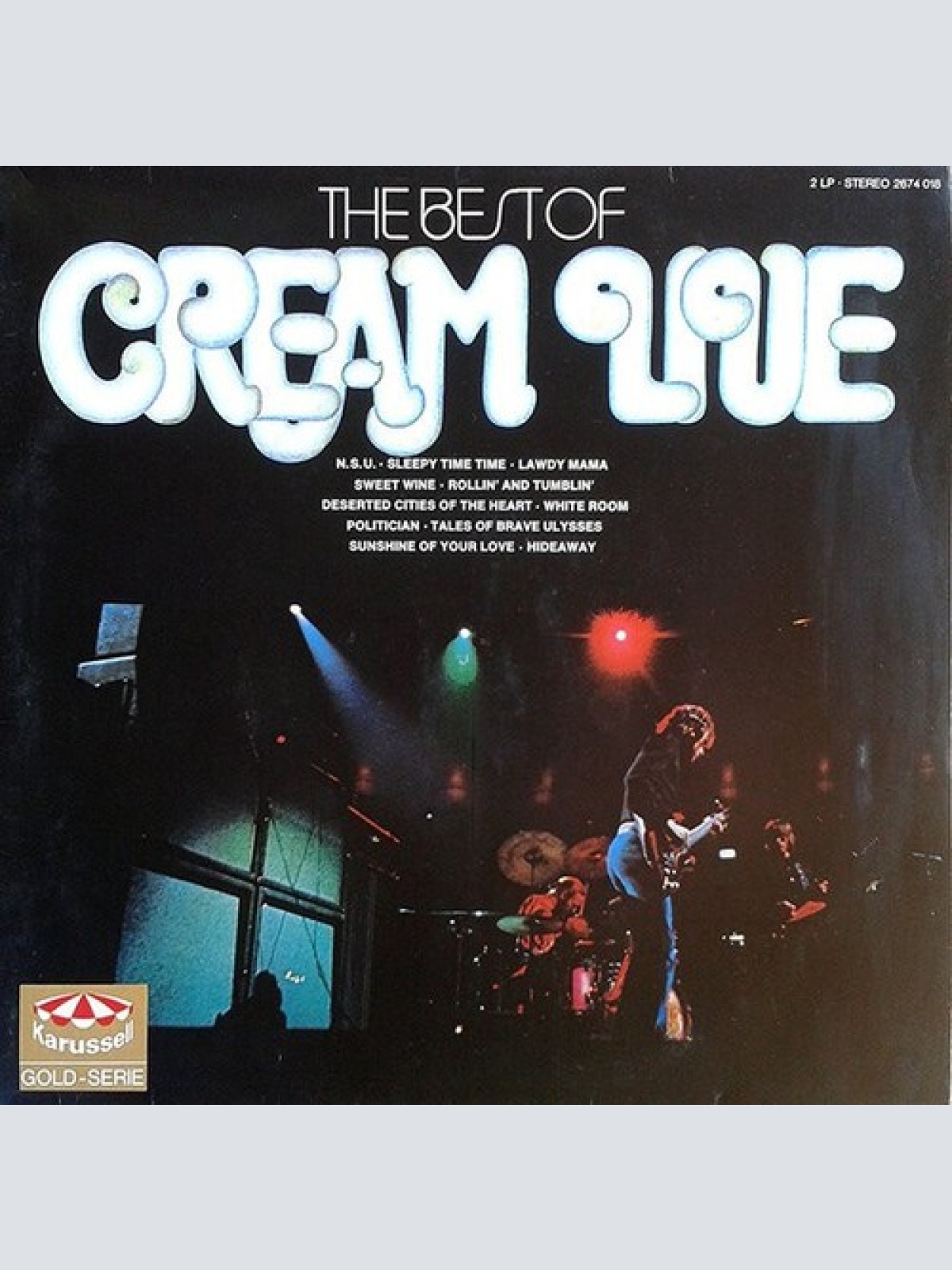 2xLP, Comp, Gat Cream (2) - The Best Of Cream Live